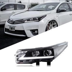 ชุดไฟหน้าสำหรับ Toyota Corolla ปี 2014 2015 2016 รุ่นใหม่ พร้อมไฟ LED <span class=keywords><strong>Daytime</strong></span> Running Lights เลนส์ Bifocal และหลอดไฟซีนอน - Product Image 2