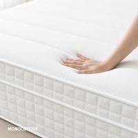 Matelas à ressorts ensachés compressés, prix préférentiel pour partenaires longue durée, taille extra, mobilier de chambre, vente en gros pour écoles et hôtels