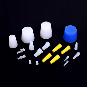 Manufacturer Custom High Quality T-shaped Tapered 20mm 6mm 3.25inch Large Small Pipe Silicone <b>Rubber</b> Butt Plug Hole High - Product Image 3