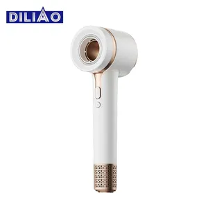 Diliao mới 2 bước 3 gió cho việc sử dụng tiếng ồn thấp tóc thổi máy sấy tốc độ cao 110000 rpm không chổi than Máy Sấy Tóc máy