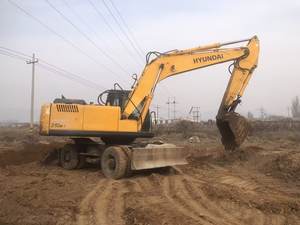 Corée du Sud fait Original peint Hyundai R210w-7 pelle à roues pas cher prix Robex 210W 21ton utilisé pelle sur pneus 210w-7 210w-9 - Product Image 4