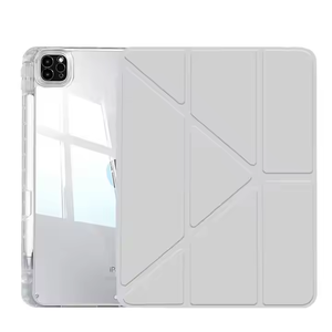 Funda Transparente para Tablet PC para <span class=keywords><strong>iPad</strong></span> Pro 11 Pulgadas 2025 6.ª Generación, Cubierta Trasera Transparente, Soporte para Lápiz, Soporte Plegable en <span class=keywords><strong>Y</strong></span> - Product Image 5