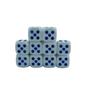 Bán Sỉ Xúc Xắc 6 Mặt Tùy Chỉnh Hình Vuông Acrylic Có Góc Tròn 10 12 14 16 18 19 20Mm Với Chấm Đỏ 1 Và Chấm 4 Cho Sòng Bạc - Product Image 2