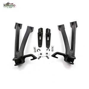 KOLMIO-LAM adapté pour moto arrière passager repose-pieds repose-pieds support pour Suzuki <span class=keywords><strong>GSXR</strong></span> 600 <span class=keywords><strong>GSXR</strong></span> <span class=keywords><strong>750</strong></span> K11 2011-2015 <span class=keywords><strong>2012</strong></span> 2013 - Product Image 4
