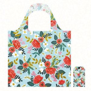 Bolsa de Compras Plegable Reutilizable Personalizada con Impresión Completa, Bolsa de Compras Plegable de Poliéster Impermeable - Product Image 2