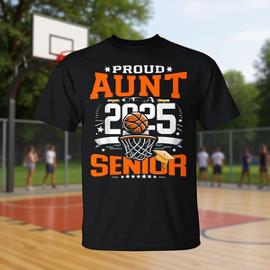 Maglietta per la tia orgogliosa della figlia/o del figlio laureata/o in basket nel 2025 - Product Image 3