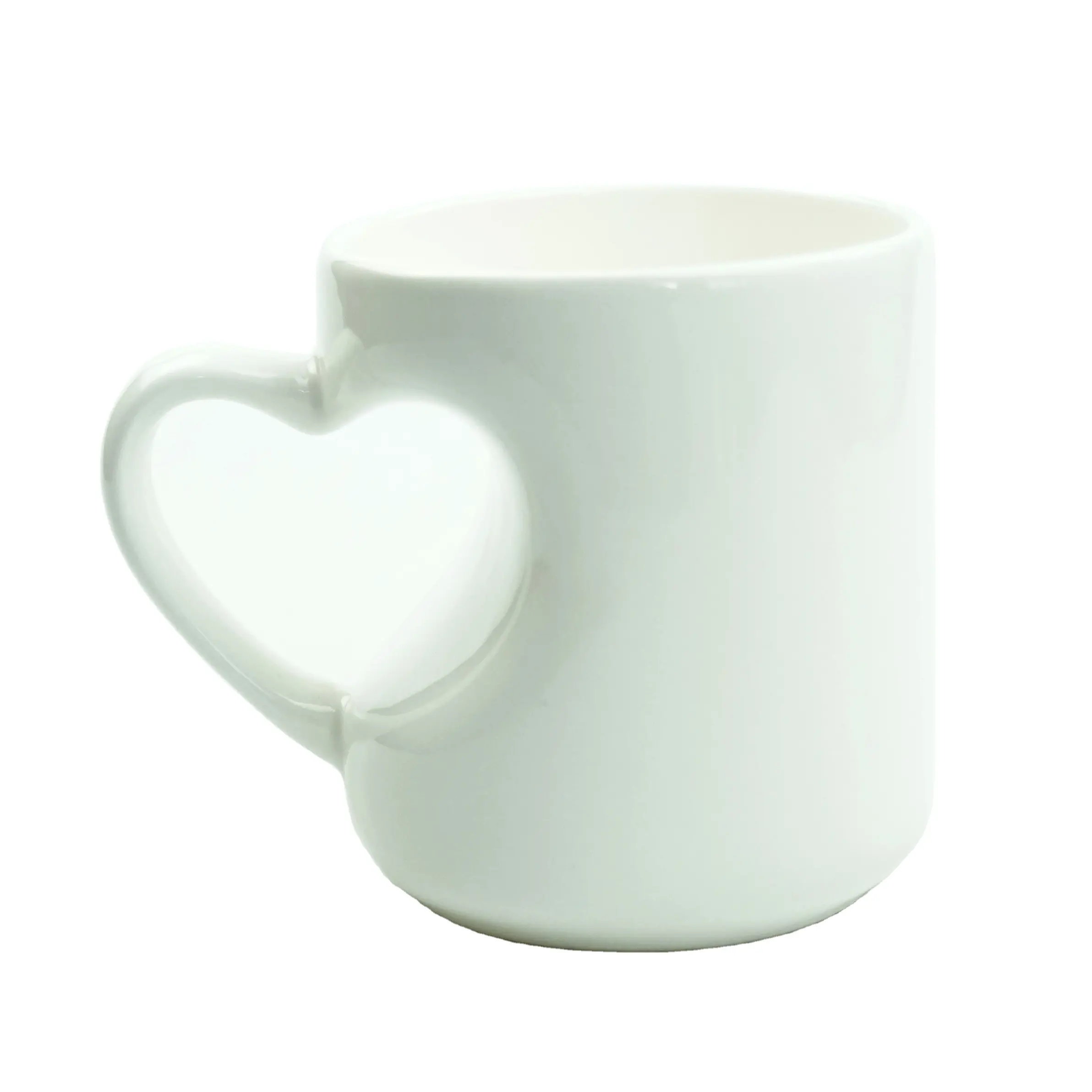 커피 잔 스타일 맞춤 디자인 무연 핸들 세라믹 컵