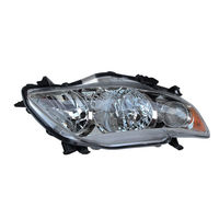 Phares chromés pour carrosserie de voiture pour Toyota Corolla 2007 2008 2009 2010