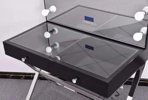 OEM Vanity Girls meja rias dengan lampu <span class=keywords><strong>2</strong></span> laci cermin berdiri dapat dilepas untuk ruang keluarga penggunaan rumah kamar mandi Hotel - Product Image 5