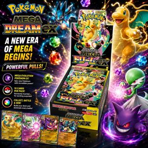 Box Booster TCG Pokémon (MEGA M2A) Mega Dream EX Esclusivo Giapponese 100% Ufficiale |   Pacchetto Raro di Alta Classe - Product Image 1