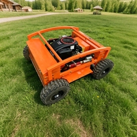 CE DF FDM80-1 Tondeuse robot RC tout-terrain 452cc à moteur monocylindre 4 temps de qualité industrielle, roue automatique 16HP DIY