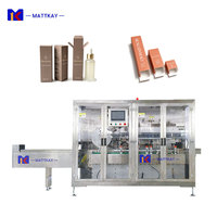 Machine d'emballage horizontale entièrement automatique à grande vitesse pour boîtes de cosmétiques, bouteilles, tubes et cartons