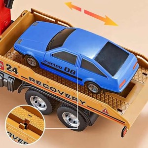 Hợp kim mô hình cần cẩu xe ô tô phục hồi ma sát Đồ chơi xe kim loại xe giả vờ chơi đồ chơi cho trẻ em - Product Image 5