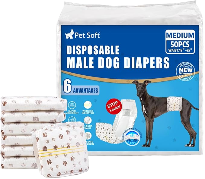 OEM Disposable Pet Male Diaper with