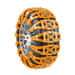 Cadenas de <span class=keywords><strong>Nieve</strong></span> Universales Antideslizantes de Goma <span class=keywords><strong>para</strong></span> Autos, Camionetas y SUVs <span class=keywords><strong>con</strong></span> Nueva Función de Ajuste Automático - Product Image 2