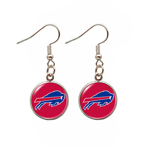 Pendientes con Logotipo del Equipo de Fútbol Americano, Souvenir de la NFL, Venta al por Mayor, Pendientes con Logotipo del Equipo de la NFL KC - Product Image 6