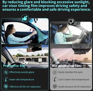 Llumar fenêtre Film protection solaire voiture de course autocollants CTX50 Vlt 50% auto-adhésif UV99 Src 1.52*30m Ctx Nano Film céramique - Product Image 5