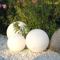 Boule de lumières à piles LED télécommandée extérieure de grande taille de 50cm