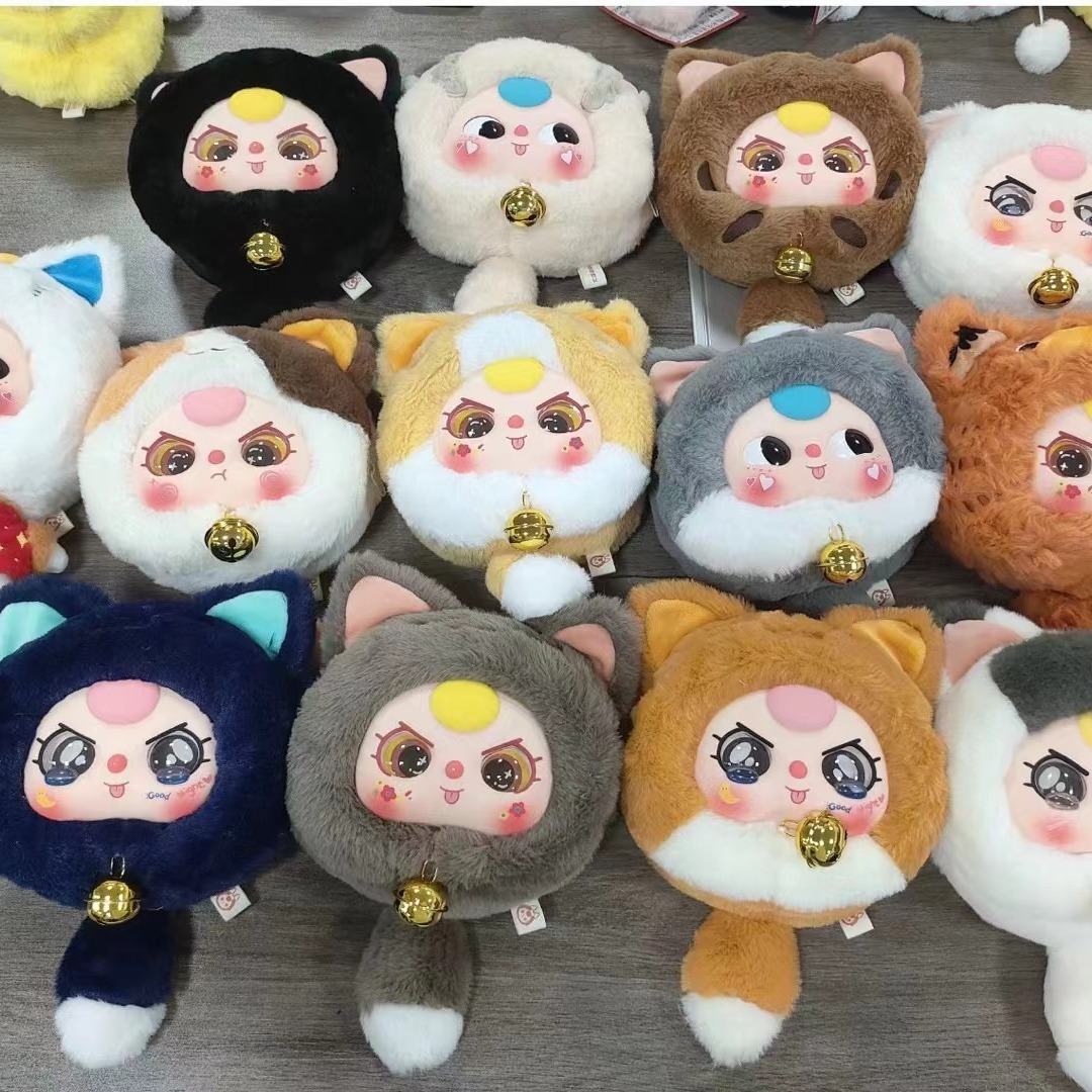 PUCKY ぬいぐるみ Lucky cat・Calico 2点セット Calico - Lucky Cat Plush - Pawsitively Cozy - Handmade Plushies