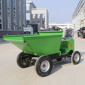 รถสาลี่ยางมินิรถเทไฟฟ้ามินิไซต์รถเทไซต์ติดตามผู้ให้บริการ - Product Image 2