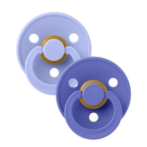 Sucette en latex naturel sans BPA pour bébé en train de faire ses dents, sucette douce pour nourrisson, tétine ronde en latex pour bébé - Product Image 1