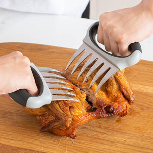 Outil de barbecue en acier inoxydable RMGM, déchiqueteur de viande et de porc à la main levée avec griffes d'ours pour grillades de dinde, attendrisseur de viande, modèle RMGM9098 - Product Image 2