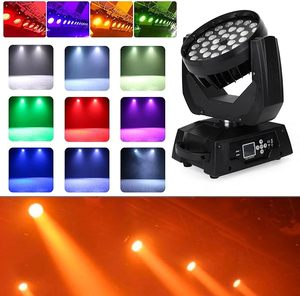 Faro Mobile Wash Zoom RGBW 4in1 con 36x18W LED e Controllo DMX512 per Installazione - Product Image 5