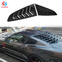 Volets de fenêtre type A pour Ford Mustang 2015 2016 2017 2018 2019, couvre-vitres latéraux arrière, vente en gros d'usine OEM