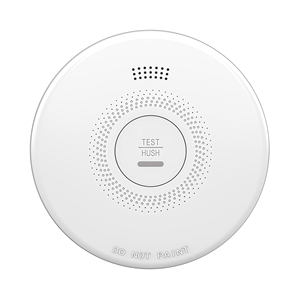 <span class=keywords><strong>Détecteur</strong></span> de <span class=keywords><strong>fumée</strong></span> photoélectrique connecté Wi-Fi à prix abordable, contrôle via l'application Smart Life, capteur interconnecté, alarme sonore puissante 85 dB, conforme EN14604 - Product Image 2