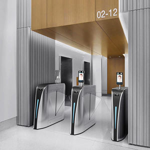 Tourniquet de contrôle d'accès de bureau intelligent Barrière à rabat bidirectionnelle Rfid Porte pivotante à arc automatisée à vitesse rapide pour les événements de gymnastique - Product Image 5