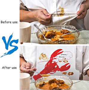 <span class=keywords><strong>Delantal</strong></span> desechable de plástico sin mangas, impermeable y resistente al aceite, para restaurantes de mariscos, servicios de catering y fábricas, venta al por mayor - Product Image 4