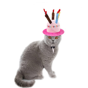 Venta al por mayor de gorros personalizados para fiestas de invierno, accesorios para perros, accesorios para mascotas, sombreros de cumpleaños para mascotas - Product Image 4