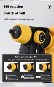 Pistolet pulvérisateur sans fil rechargeable 20V HVLP OEM, multi-mode, avec débit maximal de 60 ml/min - Product Image 5