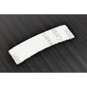 Rollos de pegatinas adhesivas de doble cara troquelados acrílicos de algodón transparente con logotipo personalizado - Product Image 5