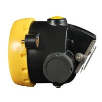 Lampe de mineur LED mini sans fil KL2M, lampe de casque de mineur, lampe de tête de mineur rechargeable à LED