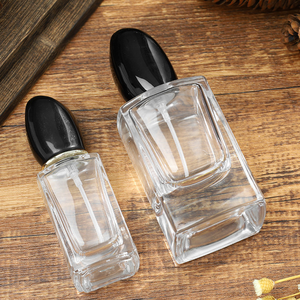 Factory Direct Custom logo Unique High-grade 30ml <b>50ml</b> 100ml Empty square Transparent Perfume Glass Spray Empty <b>Bottle</b> - Product Image 6