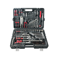 Kit d'outils à main DIY de 150 pièces, meilleur type d'outils multifonctions pour la réparation automobile, boîte à outils OEM personnalisée en Cr-V et en plastique