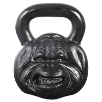 Équipement de gymnastique fitness poids libres bouilloire cloche fonte kettlebell tête de singe kettlebell pour entraînement de force