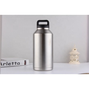 18oz 64oz Double Walled Stainless Steel 36 Oz Insulated Water <b>Bottle</b> Flask With Carrying Pouch - Product Image 6