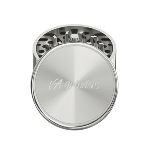 Vagrinders Cyber Grinder Moulin à herbes en acier inoxydable avec roulement à billes, compatible multi-matériaux - Product Image 1