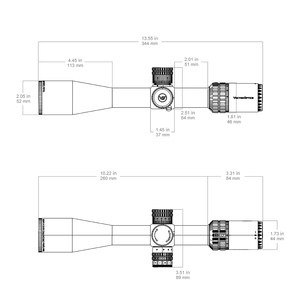 Mira Telescópica Vector Optics HD Orion Pro Max 4-16X44 Iluminada, Mira Táctica de Caza - Product Image 4