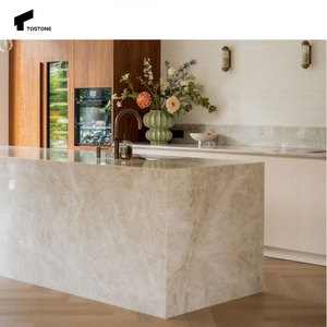 Tostone טבעי בז 'קוורציט מטבח מקורה אחד & חדר אמבטיה היהירות העליונה מרובעת לשימוש ביתי - Product Image 6