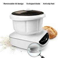 Mélangeur à pâte 5,28 QT avec minuterie et fermentation à 86°F-95°F, grande capacité jusqu'à 1,6 kg de pâte