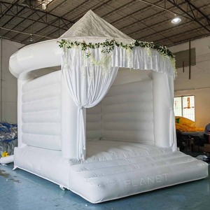 Château gonflable commercial blanc pour <span class=keywords><strong>mariage</strong></span>, château <span class=keywords><strong>de</strong></span> saut, château gonflable pour <span class=keywords><strong>mariage</strong></span> - Product Image 2