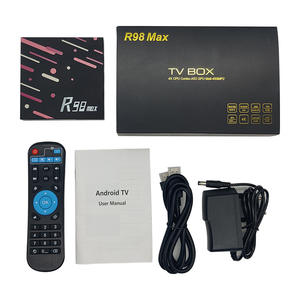 Nuevo R98max Android TV <span class=keywords><strong>Box</strong></span> con WiFi de Doble Banda, <span class=keywords><strong>S</strong></span>/PDIF, <span class=keywords><strong>4K</strong></span> Ultra Alta Definición, <span class=keywords><strong>Mini</strong></span> Decodificador Inteligente con Control Remoto - Product Image 3