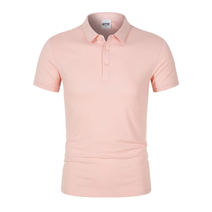 XP-Promosカスタムファッションスポーツサマーソフトポリコットンシルク半袖イエローメンズポロTシャツ - Product Image 4