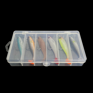 เหยื่อล่อรูปตัวทีหาง3D ที่มีตะขอเกี่ยวแบบตะขอรูปนกอินทรีเสริมความแข็งแรงทนทานต่อการฉีกขาด - Product Image 6