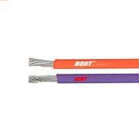 Cable de Remolque de un Solo Conductor con Revestimiento de PVC, Calibre 10, 12, 14 AWG GPT, Cables Automotrices con Código de Color