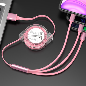 3 في 1 كابل شاحن USB صغير محمول سريع الشحن أندرويد مايكرو نوع C للهاتف لهاتف summast - Product Image 6