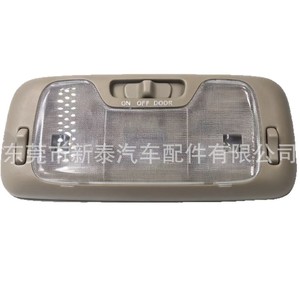 ไฟอ่านหนังสือบนหลังคารถสำหรับโตโยต้า เล็กซัส LX470 แลนด์ครุยเซอร์ LC100 1998-2007 ABS สีเทาไฟภายใน - Product Image 4